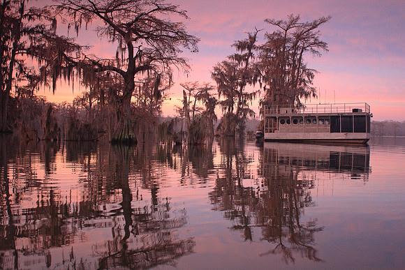 Pink Houseboat