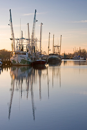 Delcambre Shrimp Boats