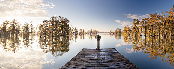 Lake Martin Pier Sunrise